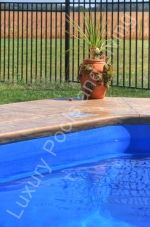 Waldo Ohio fiberglass inground swimming pool