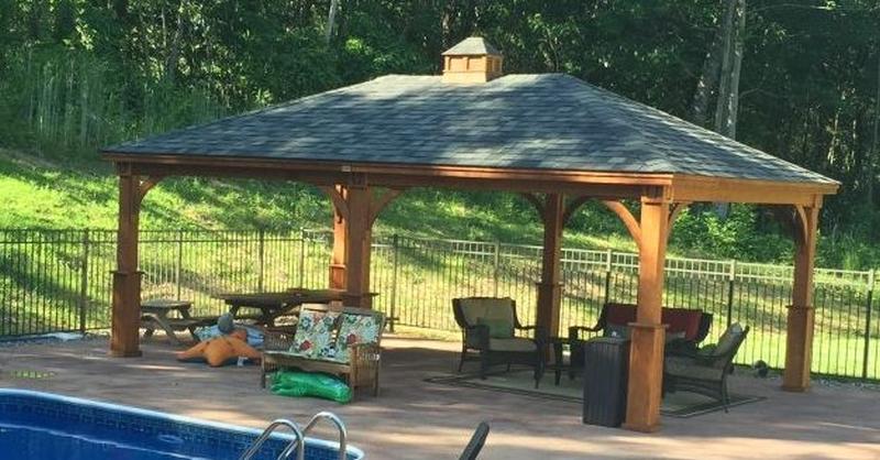 Installing A Pavilion On Your Pool Deck