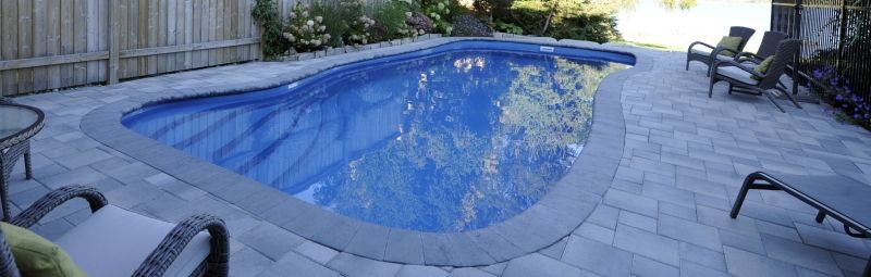 fiji model fiberglass swimming pool