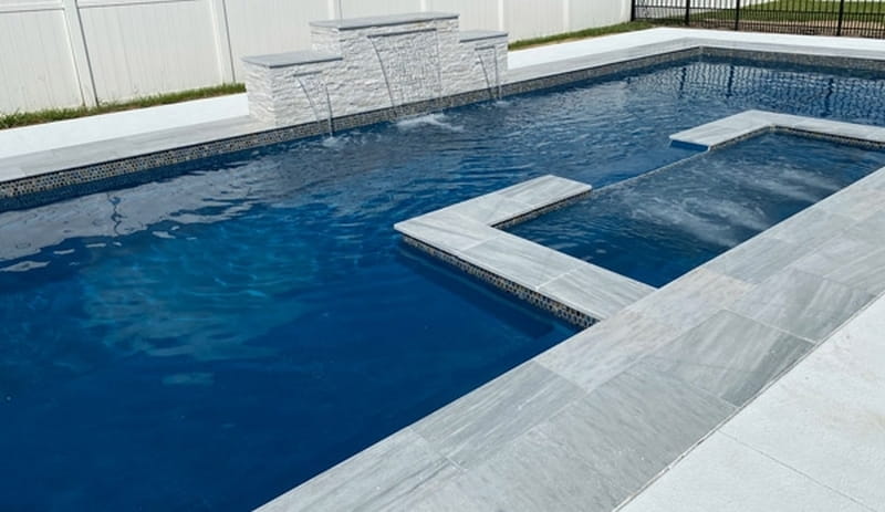 sydney harbour model fiberglass in-ground swimming pool