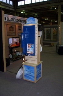remodeling home show booth stand up display