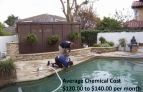 concrete swimming pool chemical costs